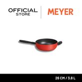 กระทะผัด MEYER Bauhaus Induction 26 ซม./3.8 ลิตร Chef's pan (13385-TE12)