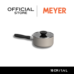 หม้อต้ม MEYER Bauhaus ขนาด 16 ซม./1.4 ลิตร พร้อมฝา Saucepan (13762-TE12)