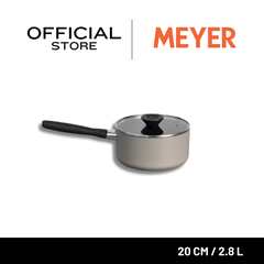 หม้อต้ม ขนาด 20 ซม./2.8 ลิตร พร้อมฝา MEYER Bauhaus Saucepan (13764-TE12)