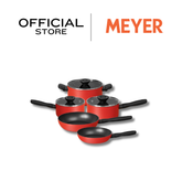 ชุดเครื่องครัว MEYER Bauhaus Induction 8 ชิ้น - กระทะ และหม้อ Cookware set (14213-TE12)
