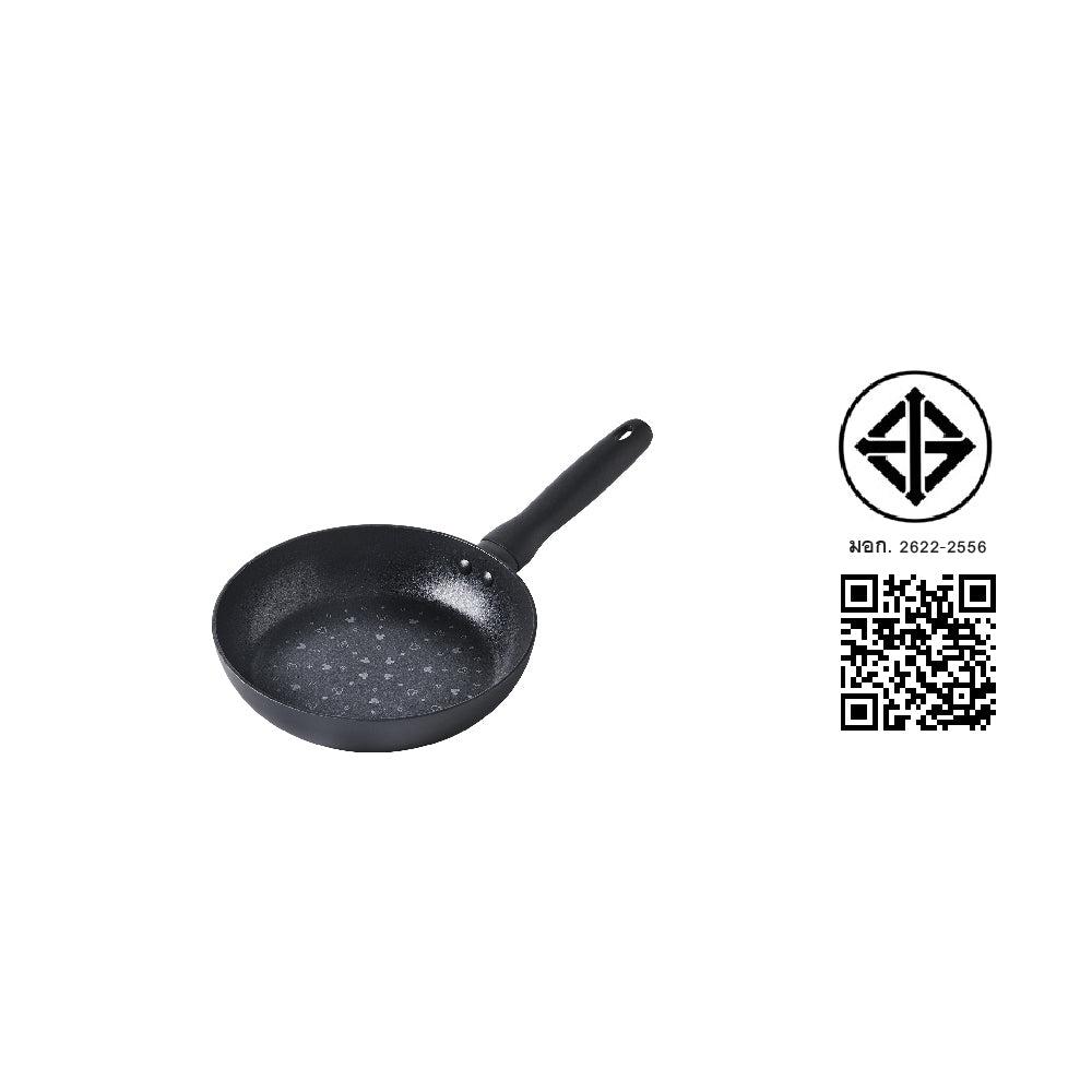 DISNEY MONOCHROME กระทะทอดทรงตื้น MEYER ขนาด 24 ซม. / 9.5 นิ้ว Frypan