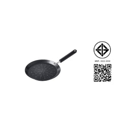 DISNEY MONOCHROME กระทะ ทรงแบน ทำเครป MEYER ขนาด 24 ซม. / 9.5 นิ้ว Crepe pan ลายมิคกี้ เมาส์ ลิขสิทธิ์แท้ (18239-T)