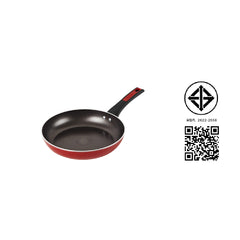 MEYER FORGE.RED กระทะทอดทรงแบนมีด้ามจับ ขนาด 25 ซม. FRYPAN (22022-T)