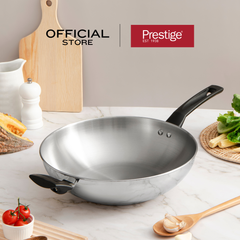 PRESTIGE Made To Last กระทะสแตนเลสทรงลึก ขนาด 30 ซม./ 12 นิ้ว (71208-T)