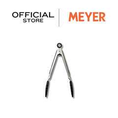 MEYER ที่คีบอาหารซิลิโคน ขนาด 9 นิ้ว สีดำ Silicone Tongs (48197-C)