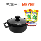 MEYER CAST IRON หม้อเหล็กหล่อ 24 ซม. SAUTEUSE (48241-C)