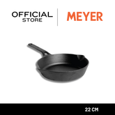 MEYER CAST IRON กระทะเหล็กหล่อ มีด้ามจับ 22 ซม. SKILLET (48446-C)