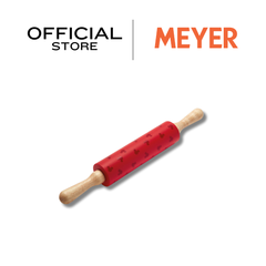 MEYER BAKE WITH MICKEY SILICONE ROLLING PIN ไม้นวดแป้งแบบซิลิโคน ด้ามไม้ (48924-C)