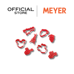 MEYER BAKE WITH MICKEY COOKIE CUTTERS SET 4 PIECE ชุดพิมพ์คุ้กกี้รูปมิคกี้เมาส์และผองเพื่อน (48927-C)