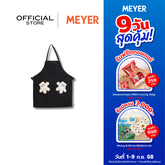 DISNEY MONOCHROME ผ้ากันเปื้อน มิคกี้ เมาส์ ลิขสิทธิ์แท้ ขนาด ยาว 83 ซม. x กว้าง 69 ซม. Apron (48953-C)
