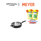 MEYER Accent Stainless Steel กระทะผัด มีหูจับ 4.3 ลิตร/28 ซม. Saute (70616-T)