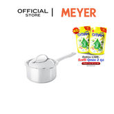 MEYER BELLA CLASSICO หม้อสแตนเลส มีด้ามจับ พร้อมฝา ขนาด 14 ซม. SAUCIETTE (73284-T)