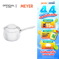 MEYER BELLA CLASSICO หม้อสแตนเลส มีด้ามจับ มาพร้อมฝาปิด ขนาด 18 ซม. SAUCEPAN (73286-T)
