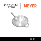 MEYER BELLA CLASSICO กระทะสแตนเลส ทรงลึก ขนาด 30 ซม. WOK (77298-T)