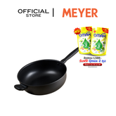 MEYER MIDNIGHT กระทะเคลือบ ทรงกระทะเชฟ hard-anodize ขนาด 26 ซม./4.3 ลิตร Chef's pan (85076-TE12)