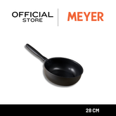 MEYER MIDNIGHT กระทะทรงลึก hard-anodize ขนาด 28 ซม. Stirfry (85078-TE12)
