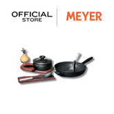 MEYER MIDNIGHT 5PCS COOKWARE SET WITH TOOLS (85086-TE12)