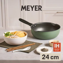 MEYER Multi-Pan 6-in-1 กระทะอเนกประสงค์ 24 ซม. เคลือบผิวลื่น ใช้ได้กับทุกเตา มี2สี