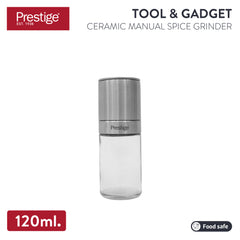 PRESTIGE 120ML CERAMIC MANUAL SPICE GRINDER ขวดบดเกลือ,พริกไทย ขนาด 120 มิลลิลิตร 50670-C