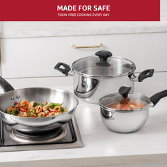 PRESTIGE Made To Last ชุดเครื่องครัวสแตนเลส 5 ชิ้น (71210-T)