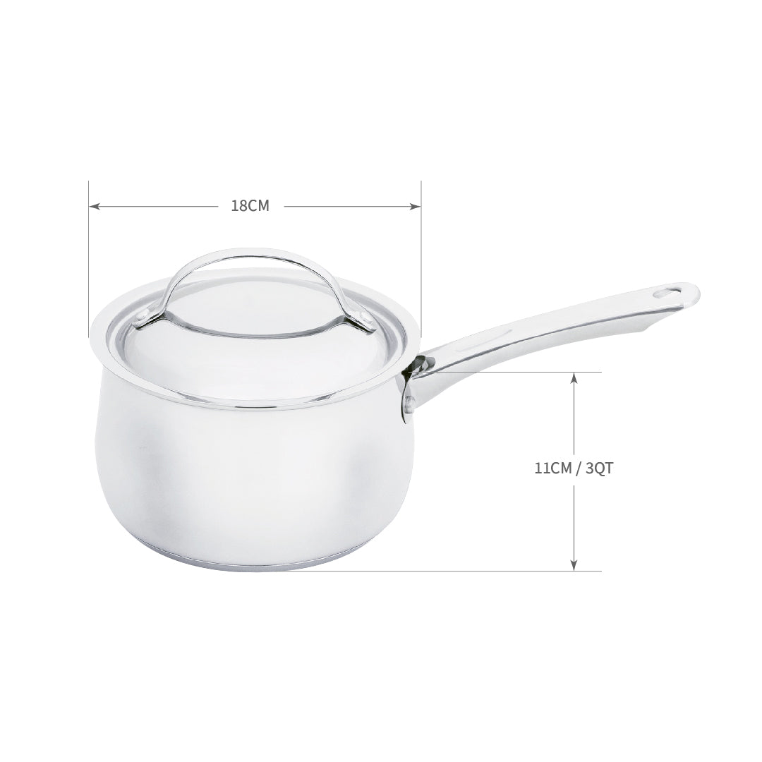 Cookware Set - Meyer - bestselling, bigsale, Carnival, Cookware Set, Meyer - Bella Classico, payday, SET, SPECIAL SALE - MEYER BELLA CLASSICO ชุดเครื่องครัวสแตนเลส 10 ชิ้น SET (73291-T) - PotsandPans.in.th
