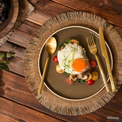 MEYER DISNEY LION KING ชุดช้อนสเตนเลสเซ็ต 3 ชิ้น ช้อน 1 ชิ้น, ส้อม 1 ชิ้น และมีด (49246-C)