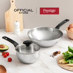 PRESTIGE Made To Last ชุดเครื่องสแตนเลส 3 ชิ้น (71209-T)