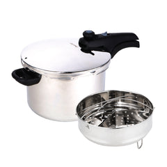 PRESTIGE SMART PLUS PRESSURE COOKER หม้ออัดแรงดันสแตนเลส 6 ลิตร SS Pressure Cooker (57050-N)