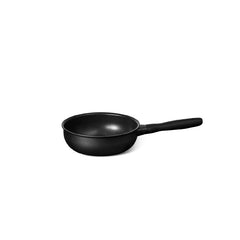 MEYER MIDNIGHT กระทะเชฟอเนกประสงค์ hard-anodize ขนาด 20 ซม./1.9 ลิตร Saucier (85090-TE12) กระทะเทฟลอนสำหรับผัดและทอด ทนความร้อน ใช้ได้กับเตาทุกชนิด ล้างง่าย ไม่ติดกระทะ