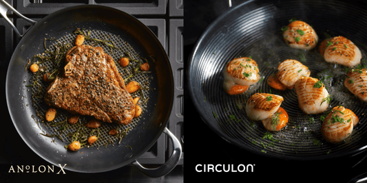 ความแตกต่างระหว่าง Circulon SteelShield C-Series, S-Series และ AnolonX - PotsandPans.in.th