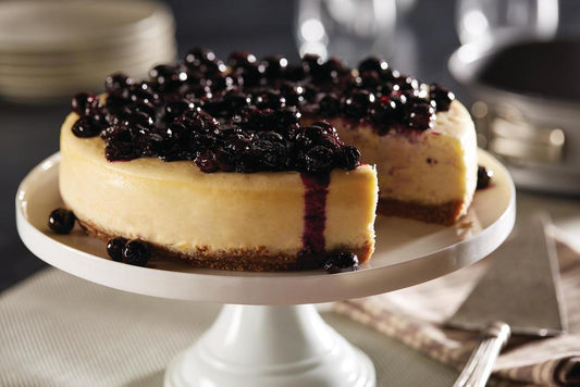 lemon blueberry cheesecake