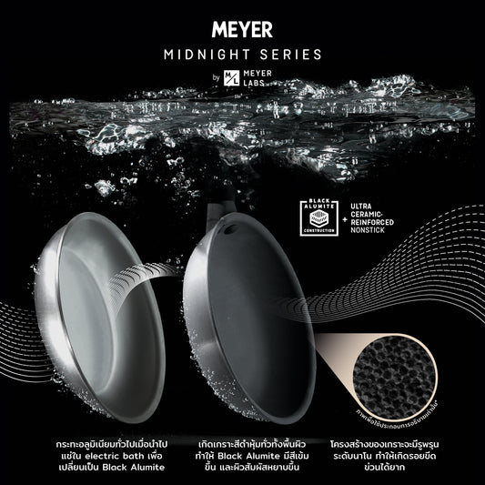 กาลครั้งหนึ่งกับ Black Alumite และ Meyer Midnight Series