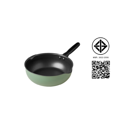 MEYER Multi-Pan 6-in-1 กระทะอเนกประสงค์ 24 ซม. เคลือบผิวลื่น ใช้ได้กับทุกเตา มี2สี