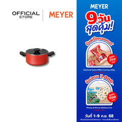 MEYER Bauhaus Induction หม้อต้ม 20 ซม./2.8 ลิตร พร้อมฝา Stockpot (13383-TE12)