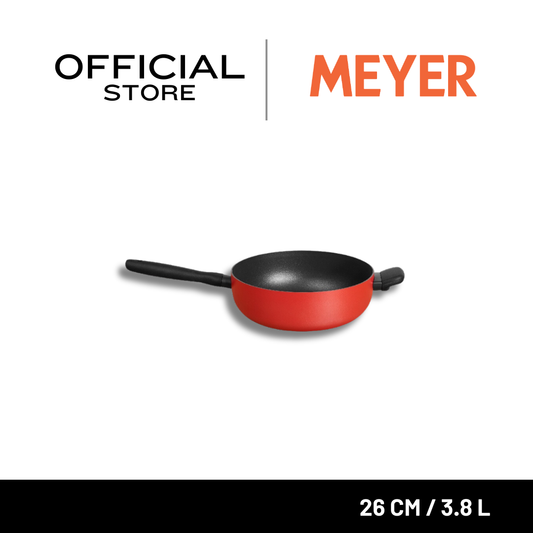 กระทะผัด MEYER Bauhaus Induction 26 ซม./3.8 ลิตร Chef's pan (13385-TE12)