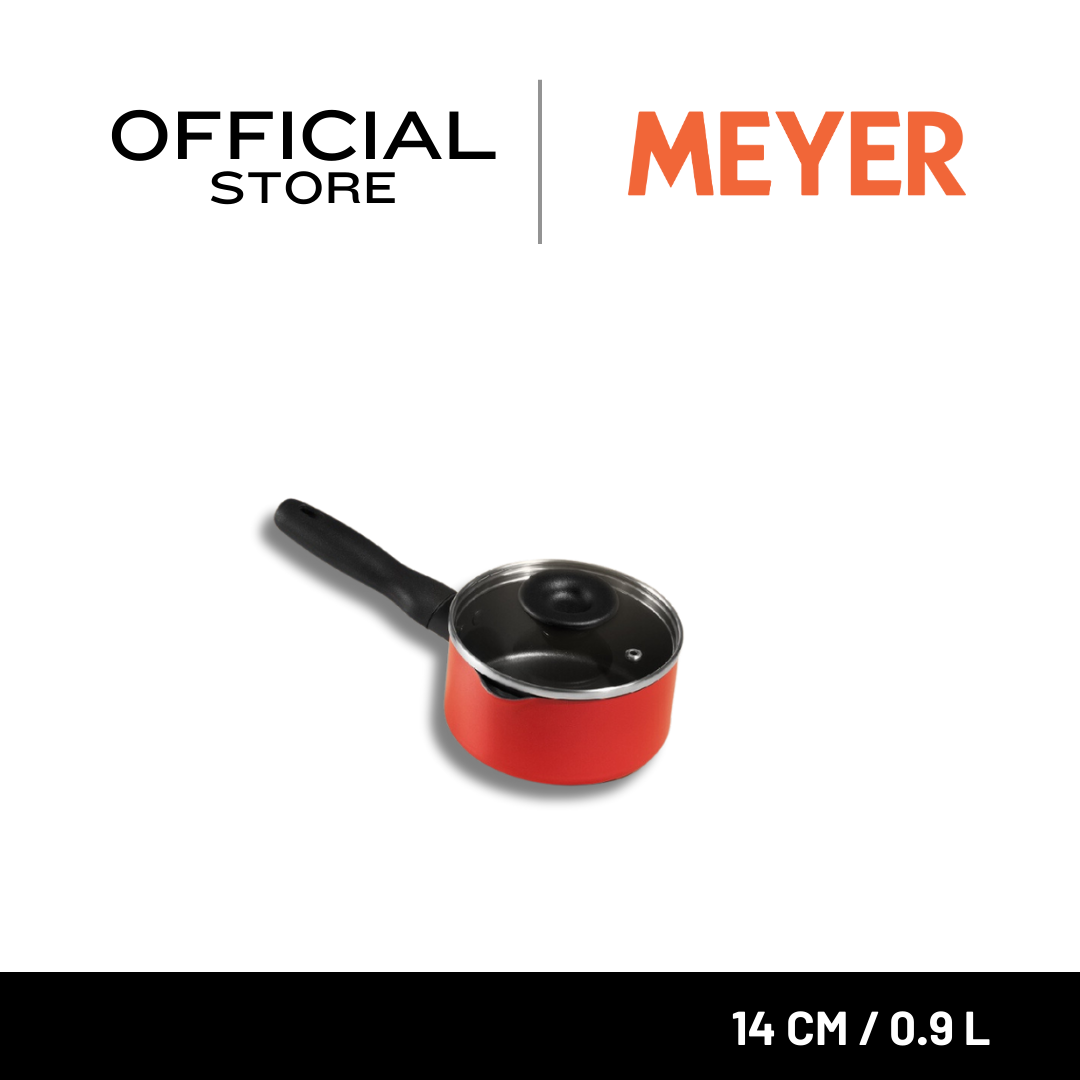 MEYER Bauhaus Induction 14CM/0.9L Cov Milkpan (14200-TE12)