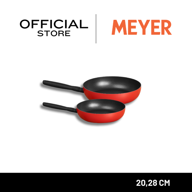 ชุดกระทะ MEYER Bauhaus Induction 2 ชิ้น 20, 28 ซม. Frypan set (14210-TE12)