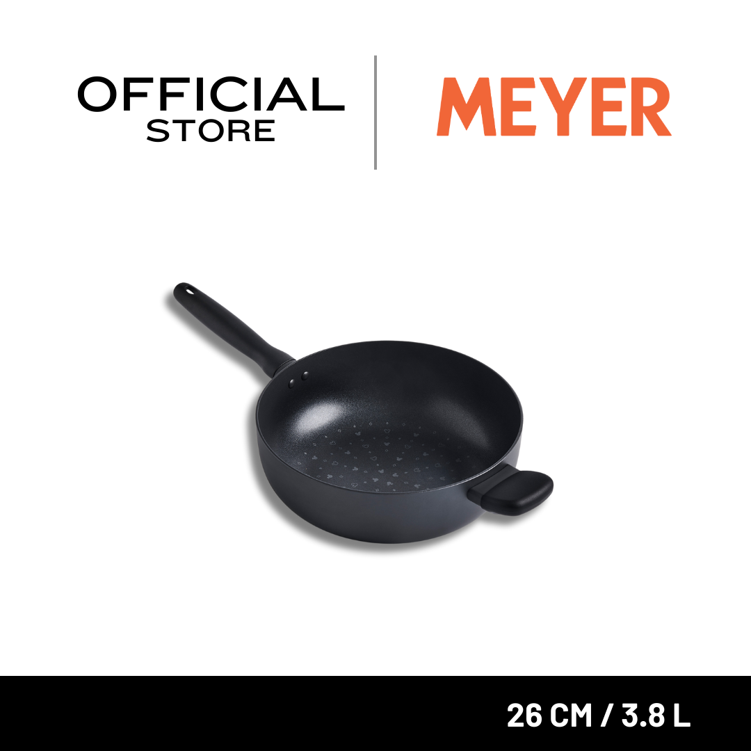 DISNEY MONOCHROME กระทะเชฟอเนกประสงค์ MEYER ขนาด 26 ซม. / 3.8 ลิตร Chef's Pan