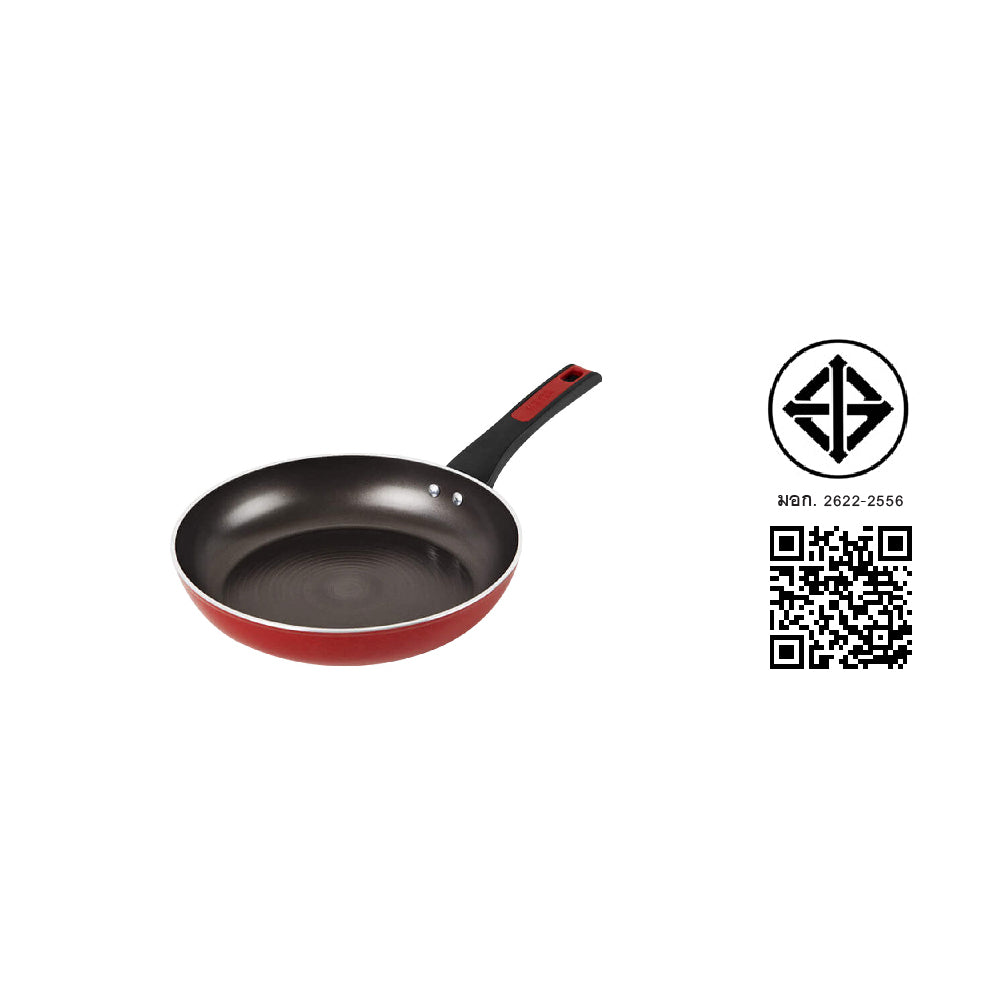 MEYER forge.red 9.75"/25CM OPEN FRYPAN, RED (22022-T)