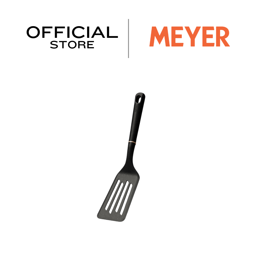 MEYER Accent Tools Black ตะหลิวมีร่องไนล่อน Flipper (48389-C)