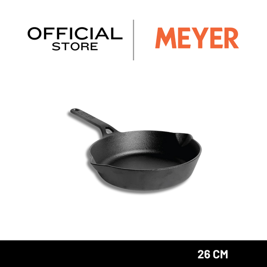 MEYER Cast Iron Frypan กระทะเหล็กหล่อ 26 ซม.