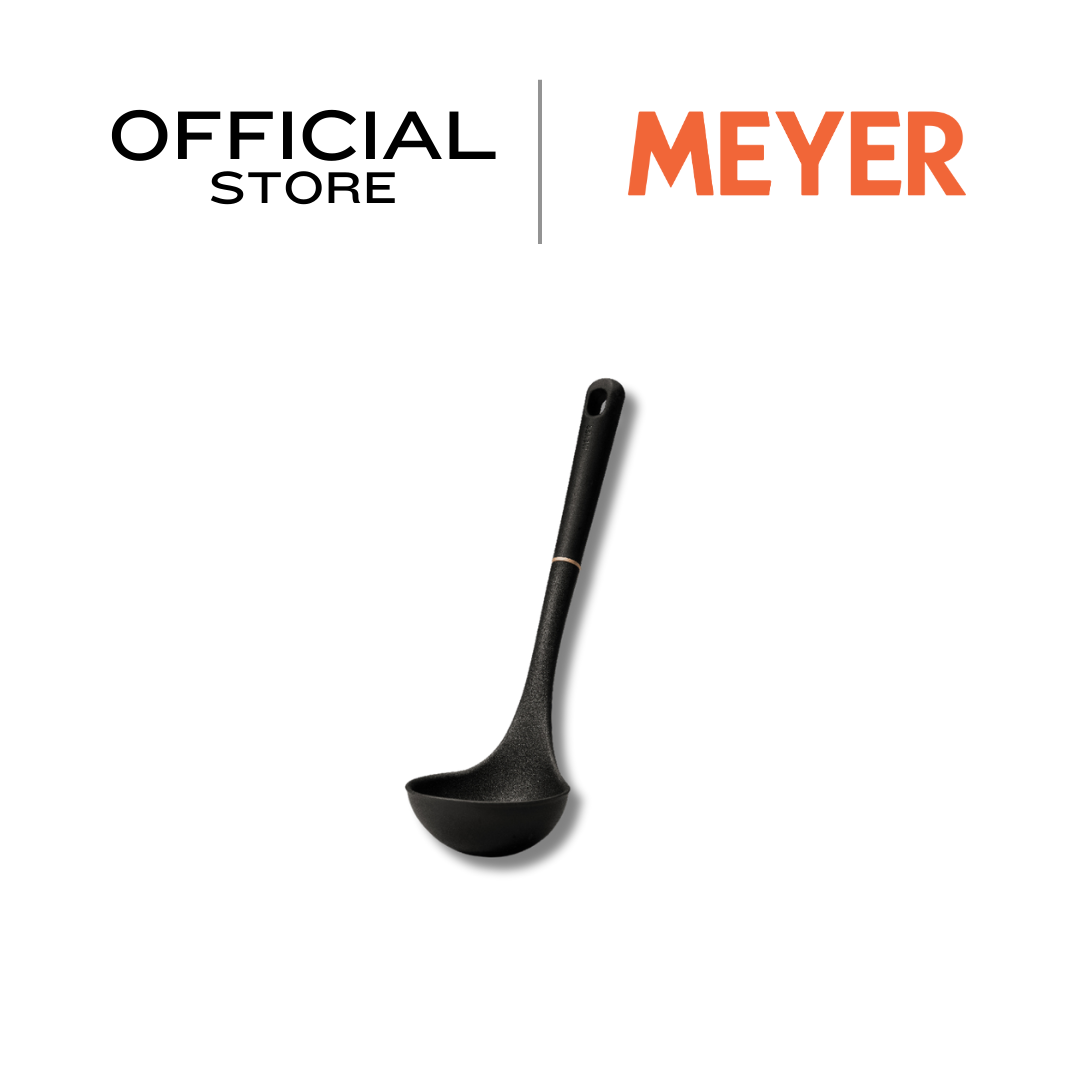 MEYER Accent Tools Black กระบวยซิลิโคน Ladle (48387-C)
