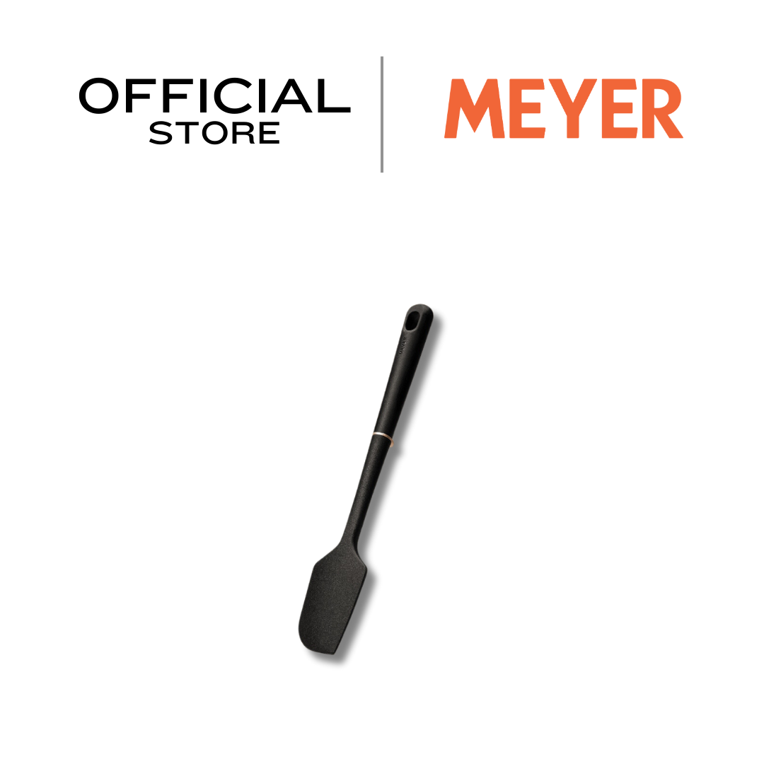 MEYER Accent Tools Black Silicone Spatula (48388-C)