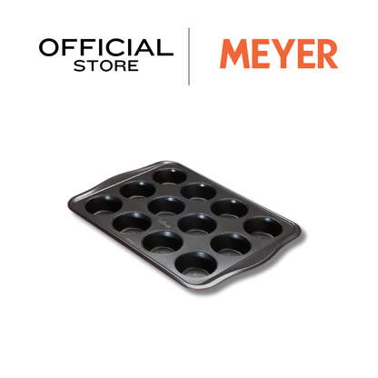 MEYER BAKE WITH MICKEY MUFFIN TIN 12 CUP พิมพ์อบมัฟฟิน จำนวน 12 ถ้วย (48975-C)