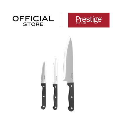 Prestige easy perp 3 ชิ้น  มีดครัว อุปกรณ์ครัว ทนทาน ใช้งานง่าย (50583-C)