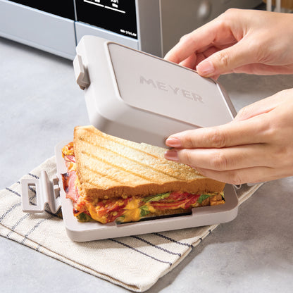 MEYER MICROWAVE SERIES ภาชนะทำอาหารในไมโครเวฟ สะดวก สุกไว อร่อยทันใจ หม้อ กระทะ ที่ทำแซนวิช