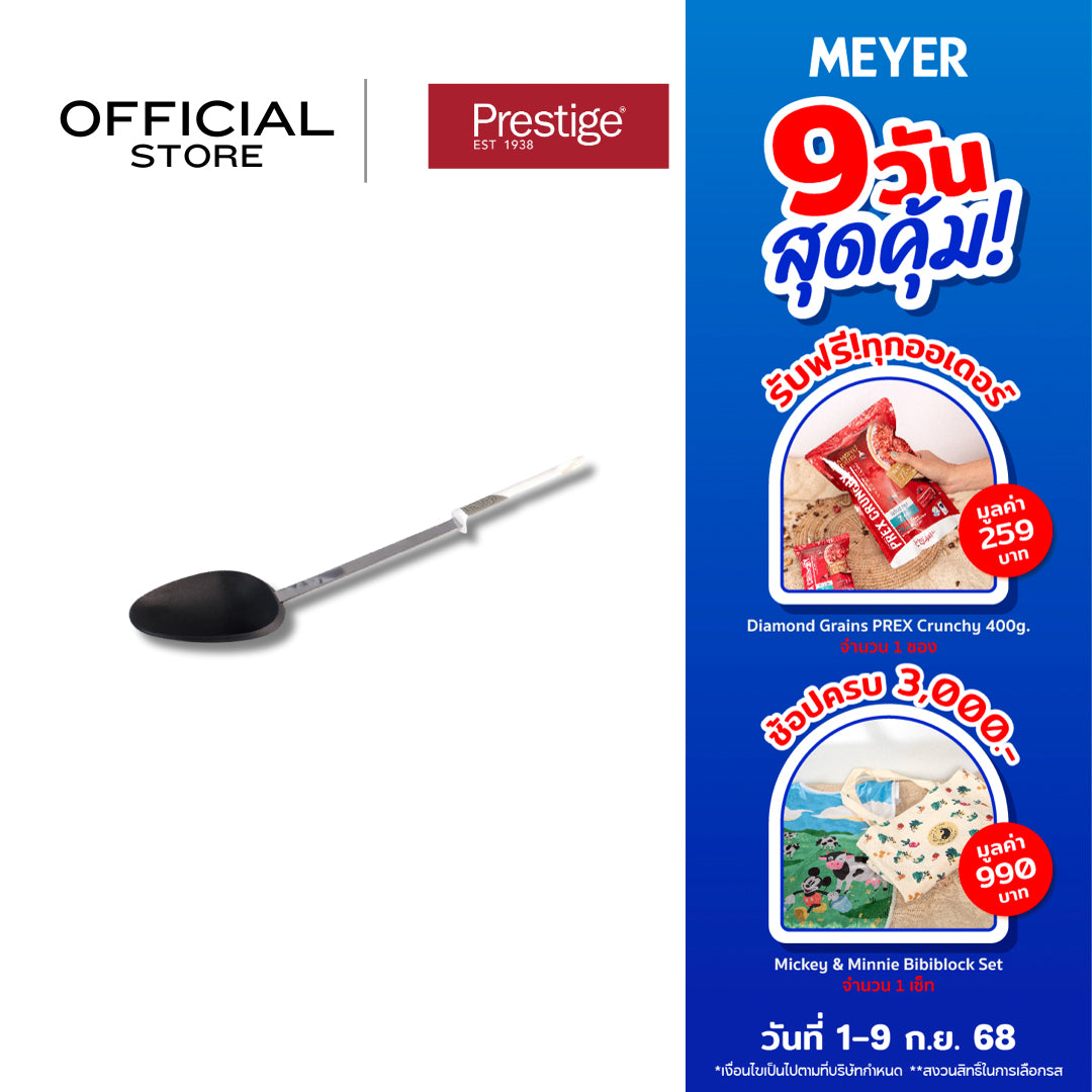 PRESTIGE BASICS GREY ทัพพีไนล่อน SOLID SPOON (58918-C)