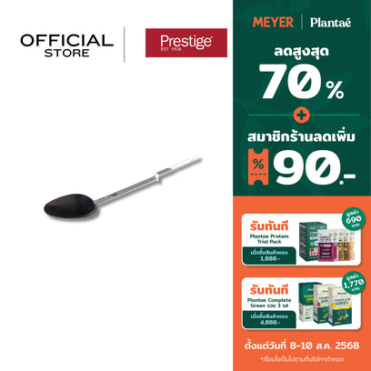 PRESTIGE BASICS GREY SOLID SPOON (58918-C)
