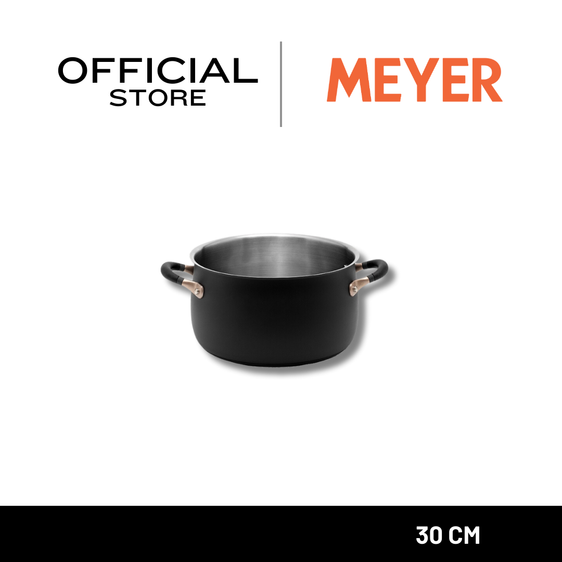 MEYER Accent Stainless Steel หม้อต้มสแตนเลสสตีล 6.2 ลิตร /24 ซม. Stockpot (70614-T)
