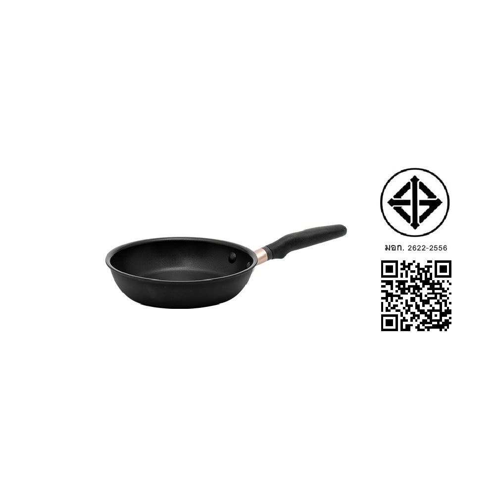 MEYER Accent Hard-Anodized กระทะทอดทรงแบน 20 ซม. Frypan (81218-T)